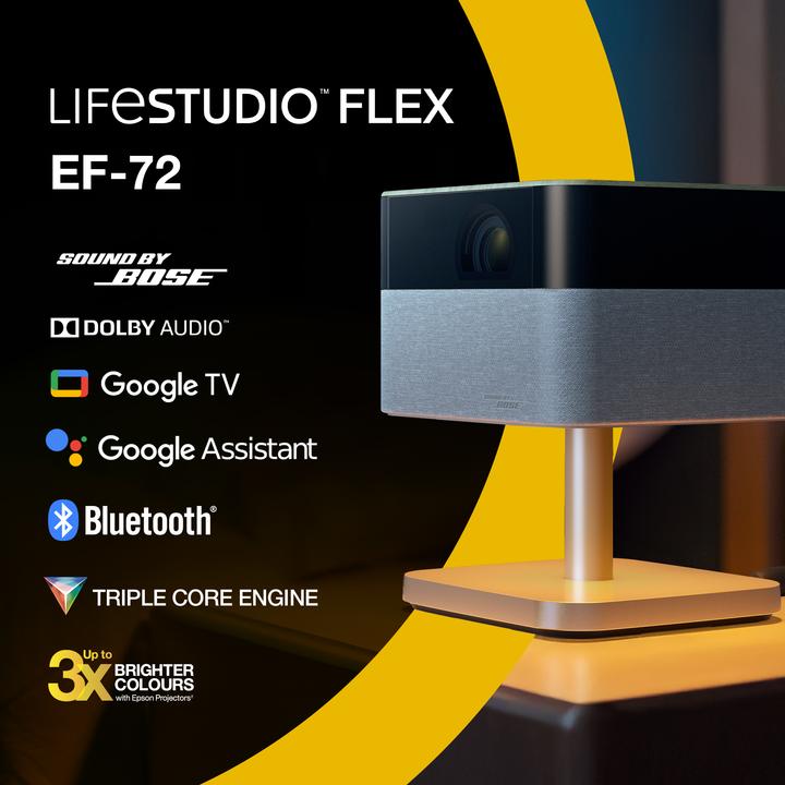 Produktbild Epson Lifestudio Flex - EF-72 (4K, 1000 lm, 1.2:1)
