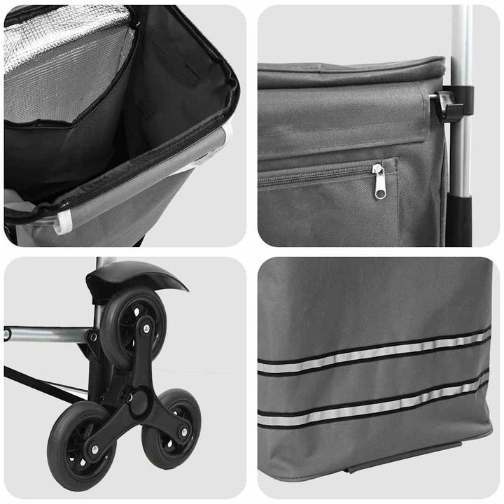 Produktbild vidaXL Einkaufswagen