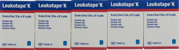 Immagine prodotto BSN Leukotape® K 5 x 5 m 5 pezzi blu (5 m)