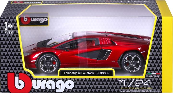 Produktbild Bburago Lamborghini Countach LPI 800-4 1/24 rot