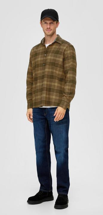 Actual product image S.Oliver Hemd Regular: Karohemd aus Baumwollstretch (M)