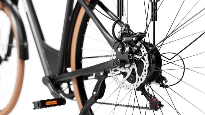 Produktbild Sharp City-Elektrofahrrad BK-DM022E-B (46 cm)