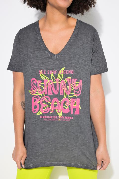 Produktbild Angel of Style T-Shirt, A-Linie, Beach-Schriftzug (50)