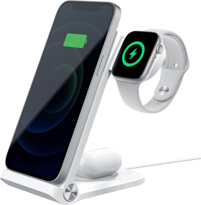 Actual product image Nillkin WIRELESS CHARGING PowerTrio 3in1 MFI Charger, Apple Console (15 W)