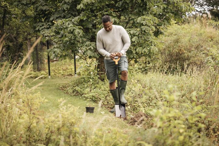 Produktbild Fiskars Solid Metal Tuinspade Rond