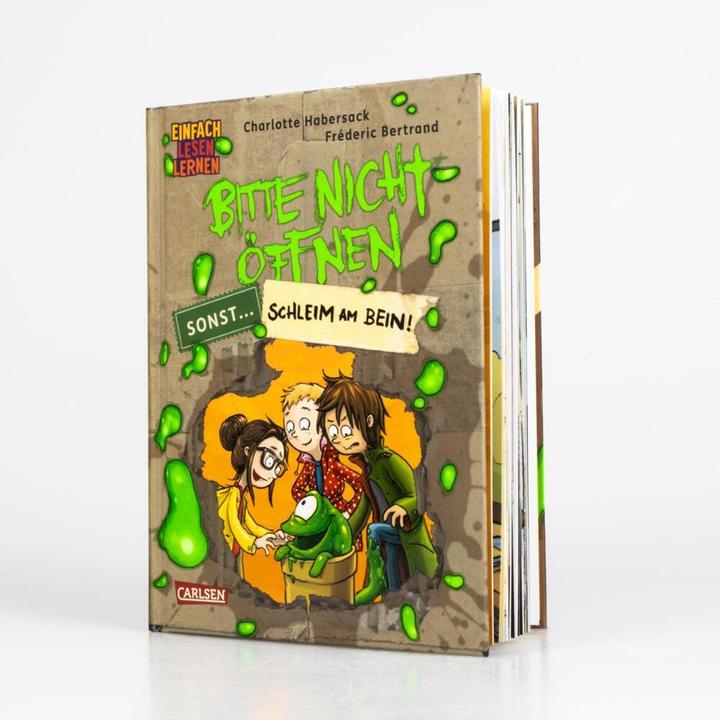 Actual product image Bitte nicht öffnen, sonst... 2: Schleim am Bein! (German, Charlotte Habersack, Fréderic Bertrand, 2024)