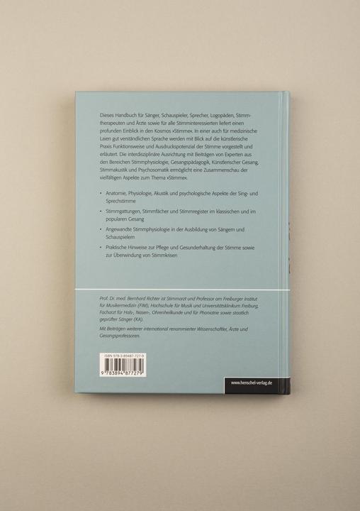 Produktbild Die Stimme (Deutsch, Bernhard Richter, 2018)