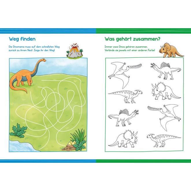 Thumbnail - Tessloff Malen und Rätseln für Kindergartenkinder. Dinosaurier