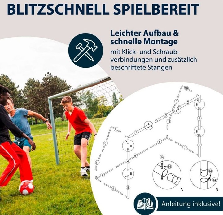 Image du produit Hudora But de football Expert 180