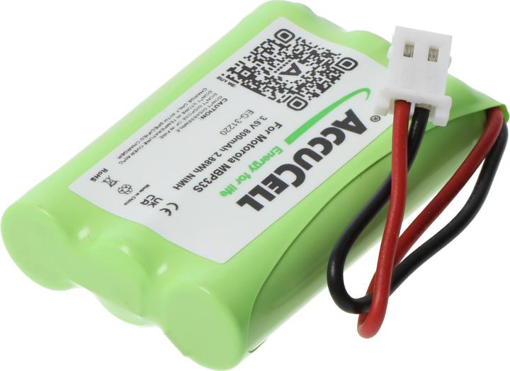 Produktbild AccuCell Akku Motorola MBP33S