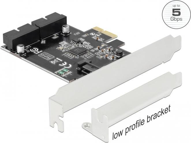 Actual product image Delock PCI Express card 2x USB 3.0 internal (pin header)
