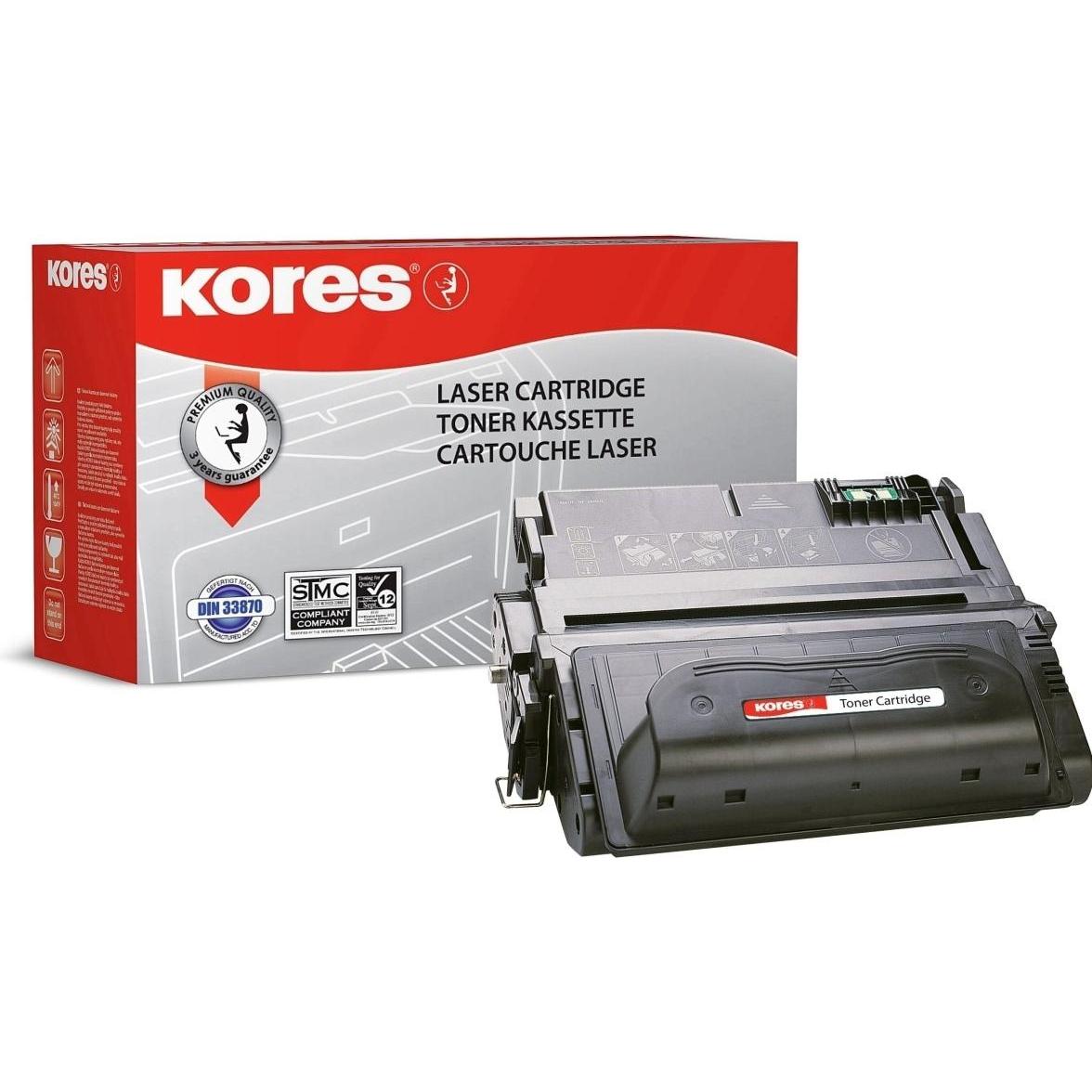 Kores, Toner, Toner für hp LaserJet 4200 schwarz Kapazitaet ca. 12.000 Seiten Gruppe 1107 - To (B)