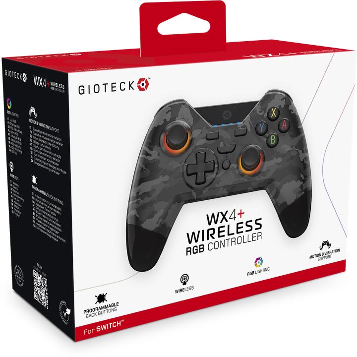 Produktbild Gioteck WX4+ Wireless RGB Controller (Switch OLED, Switch)