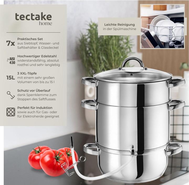 Produktbild tectake Dampfentsafter