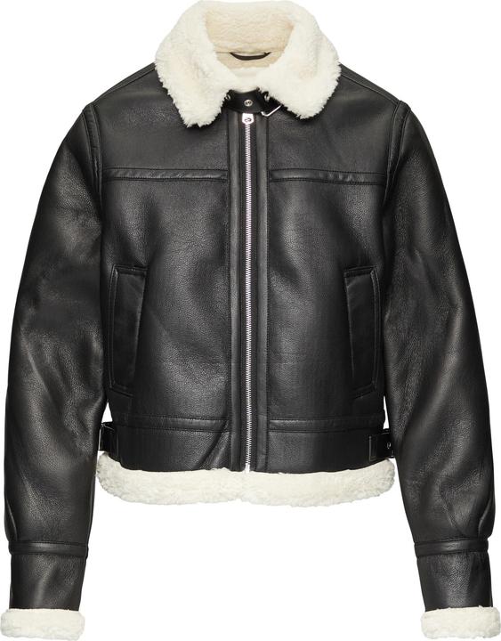 Image du produit S.Oliver Outdoor-Jacke Verkürzte Jacke in Lammfelloptik (M)
