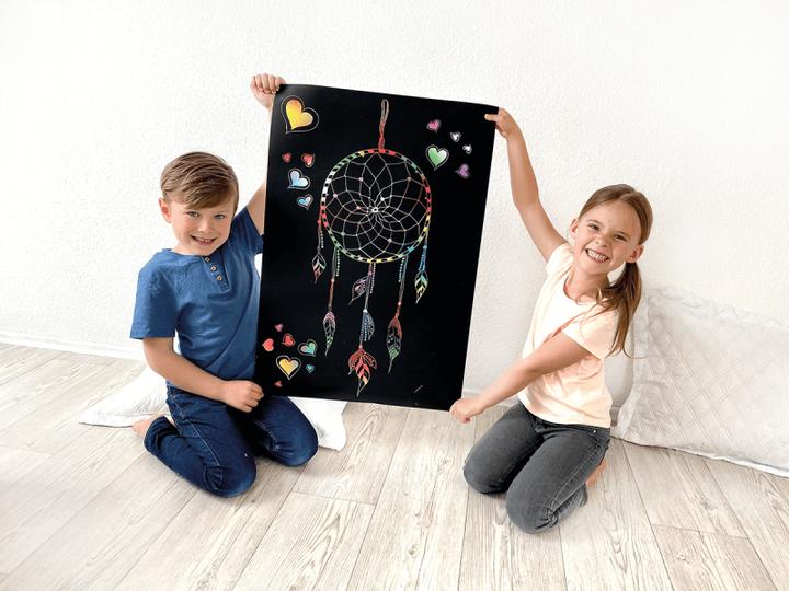 Actual product image Beleduc Scratch poster, 8 pieces