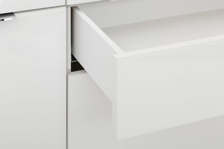 Produktbild Maja Möbel Vitrine Shino weissglasx190