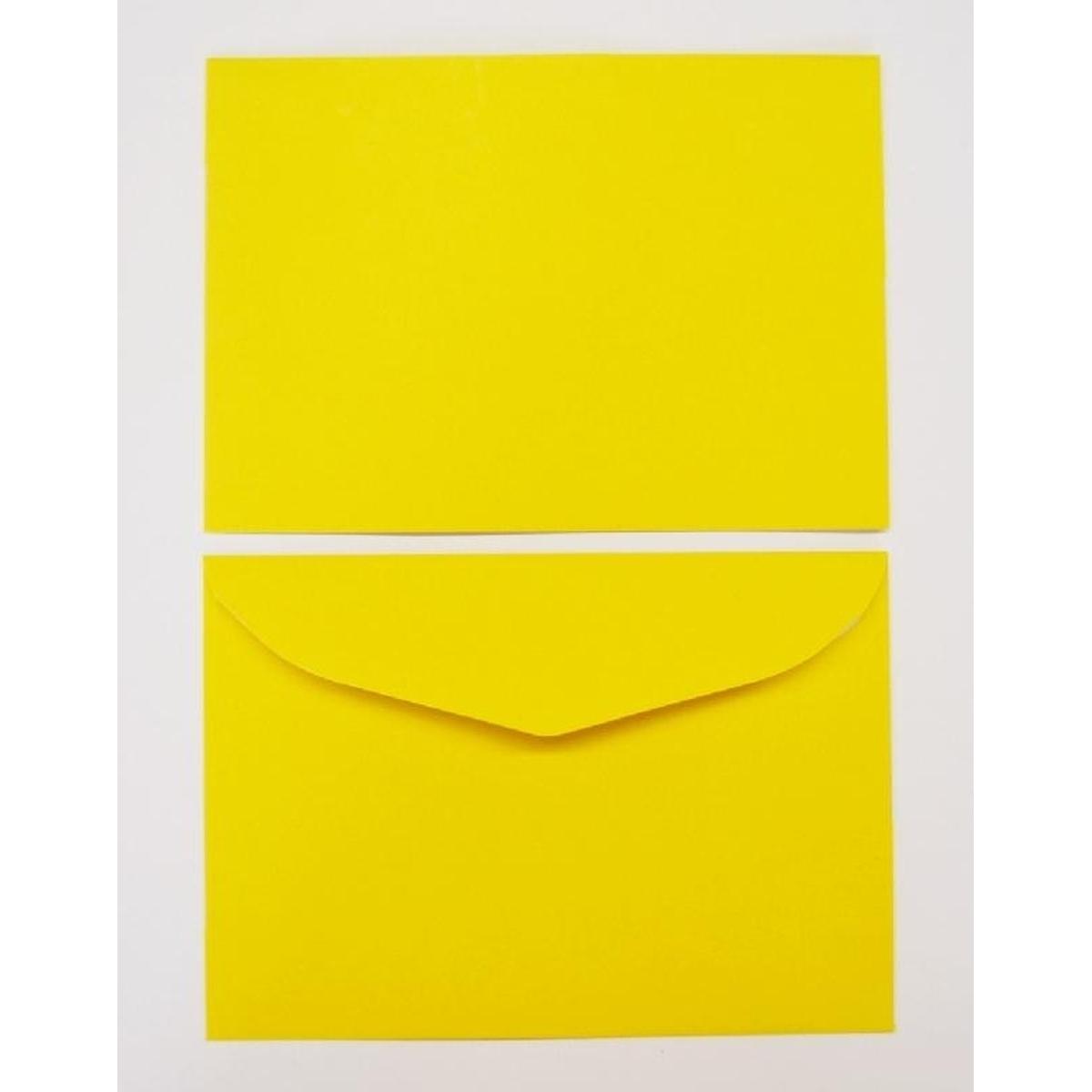 Thumbnail - Blanke, Briefumschlag, Briefumschläge 120x176mm 80g/qm gummiert VE=1000 Stück intensivgelb (1000 x)