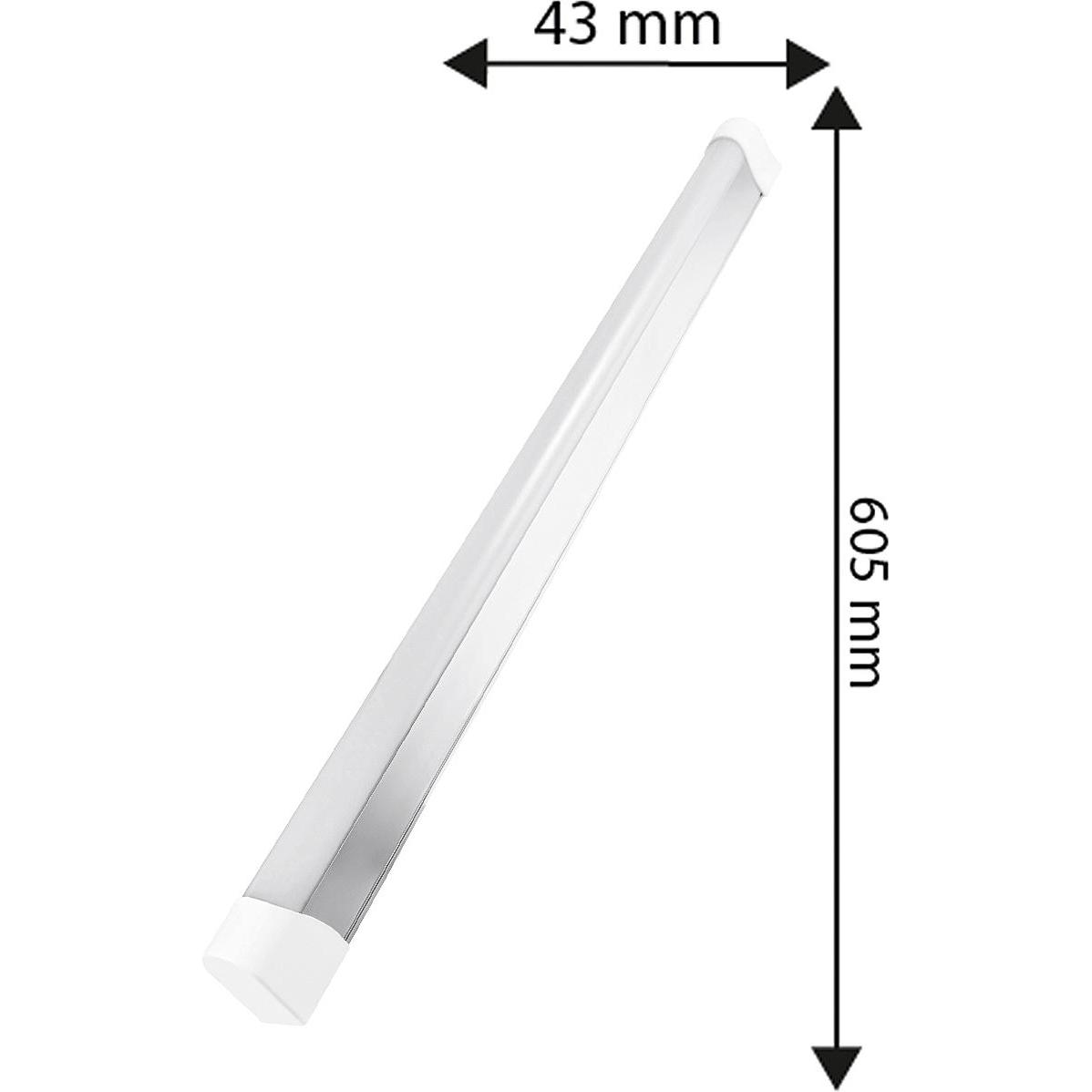 Thumbnail - Blulaxa, Wandleuchte + Deckenleuchte, HWH LEDLichtleiste 9W 60 4000K (850 lm)