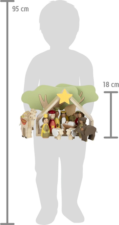 Actual product image small foot Play set Christmas cot