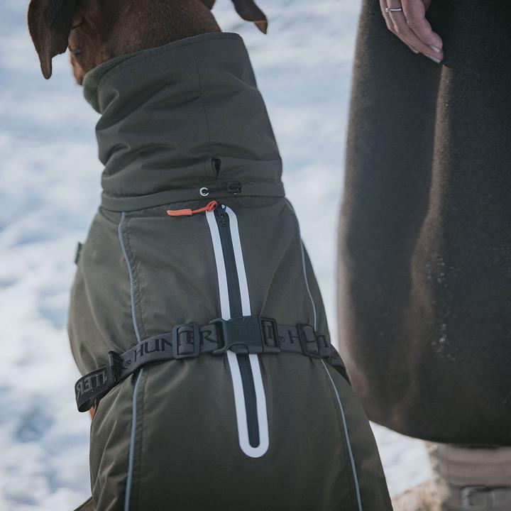 Image du produit Hunter Dogcoat Nordby 25, olive - (203431) (25, Peignoir pour chien)