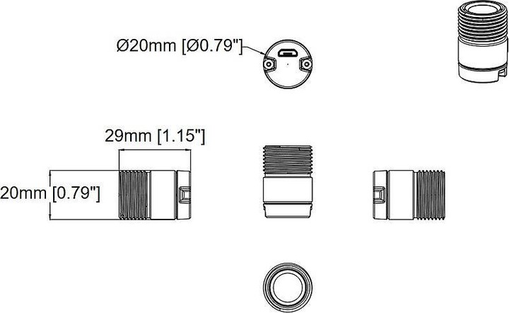 Actual product image Axis P1245 Mk II (1920 x 1080 Pixels)