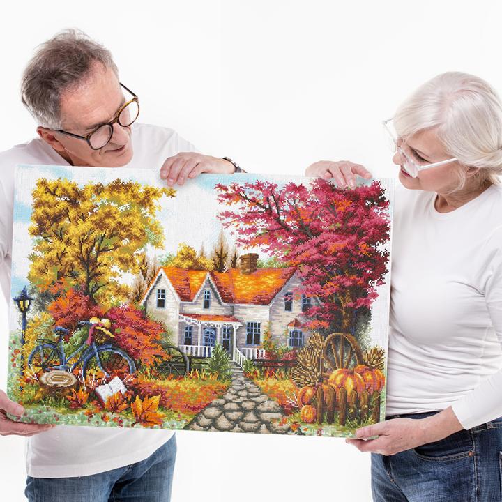 Produktbild Diamond Dotz Autumn Days 90 x 61 cm
