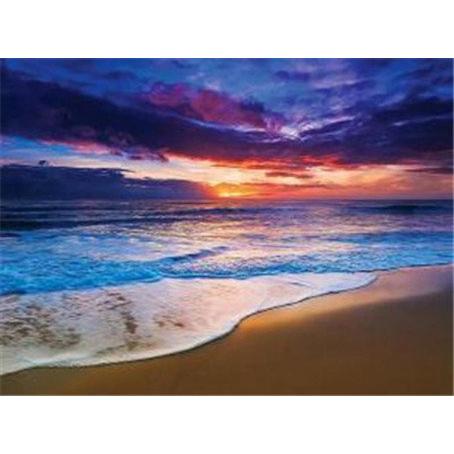 Pracht Quadro Diamante Tramonto sulla spiaggia 33 x 44 cm