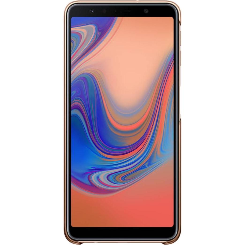 Thumbnail - Samsung Gradation Cover (Samsung Galaxy A7 (2018)), Smartphone Hülle, Gold