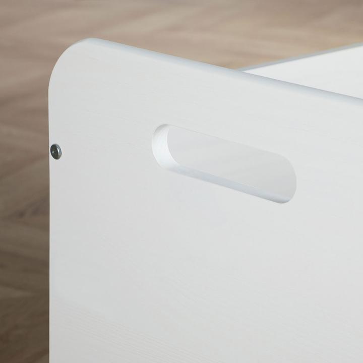 Actual product image IDIMEX BENJAMIN solid wood toy box - white