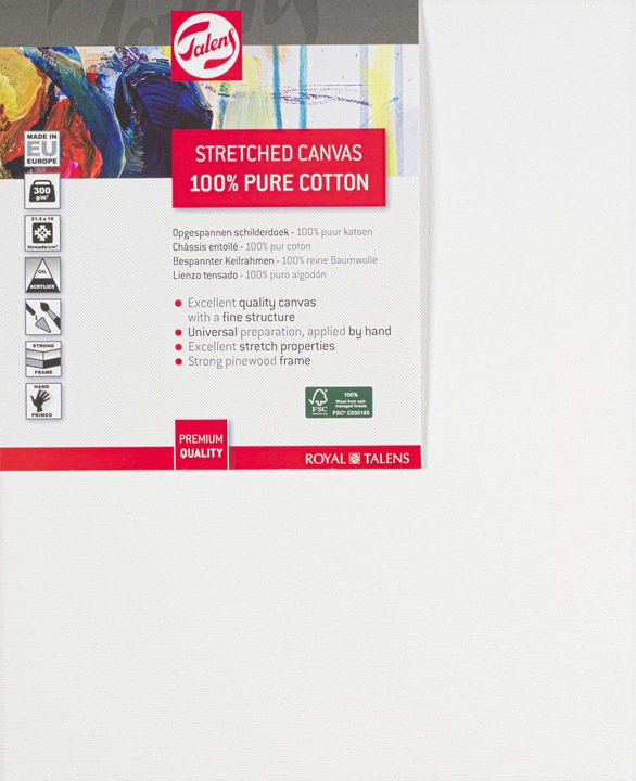 Image du produit Talens Toile sur châssis (30 x 24 cm)