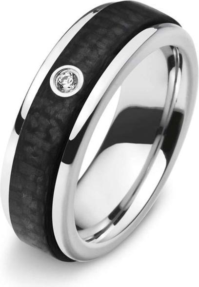 Produktbild Helen Kirchhofer Steel Classics HK Steel Classics Freundschaftsring Carbon (54)