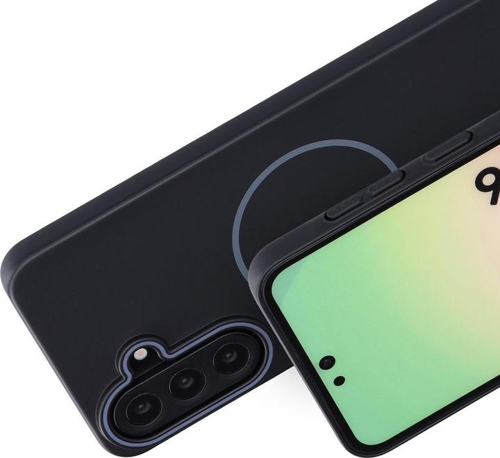 Immagine prodotto Mobiparts Slim Line Case Samsung Galaxy A56 (MagSafe Compatible) Onyx Black (Samsung Galaxy A56)