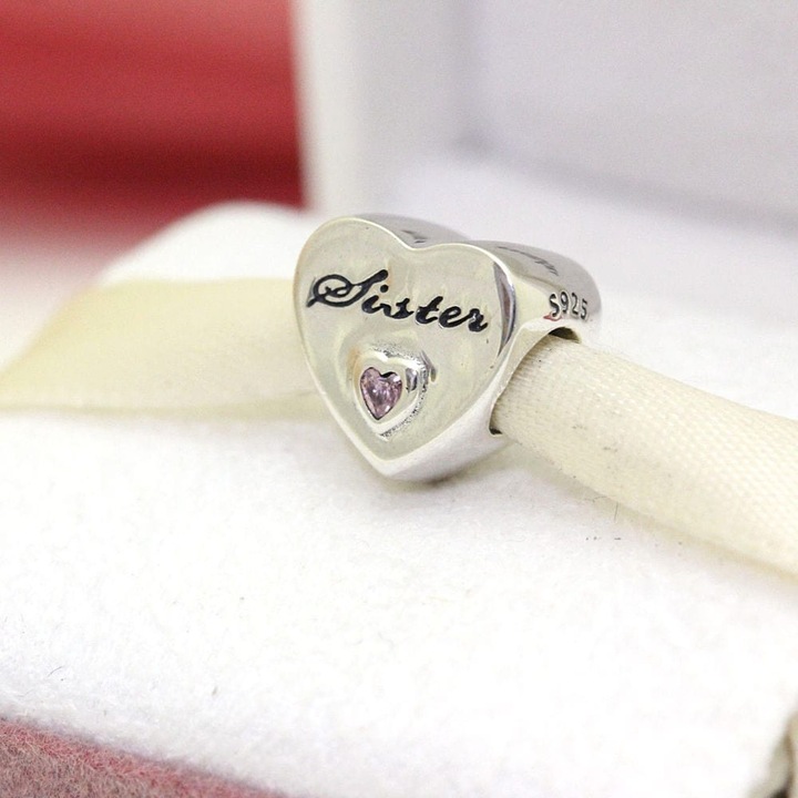 Actual product image Pandora Sister Heart (Silver 925)