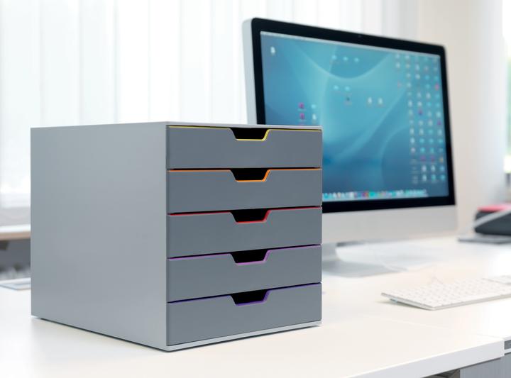 Produktbild Durable Schubladenbox Varicolor 5 (A4)