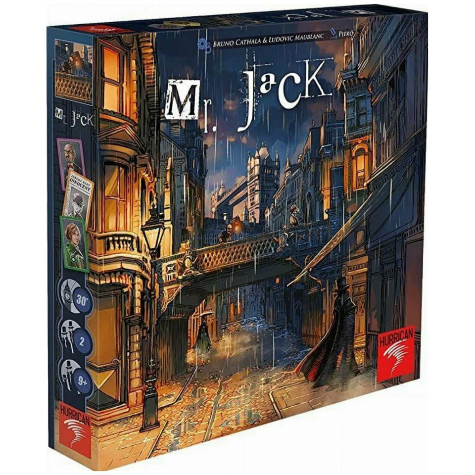 Ghenos Games MR. JACK - London (Italienisch)