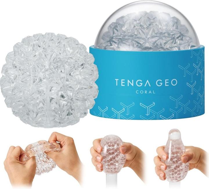 Actual product image Tenga Geo Coral