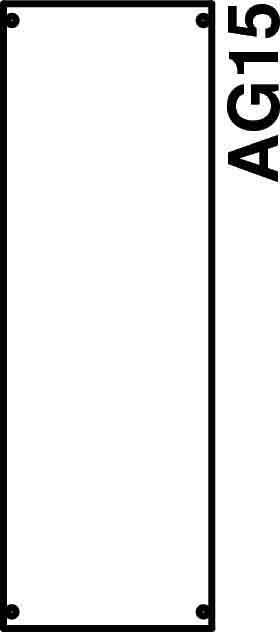 Actual product image Striebel & John STR 1B1A Distribution panel BH1 1-panel