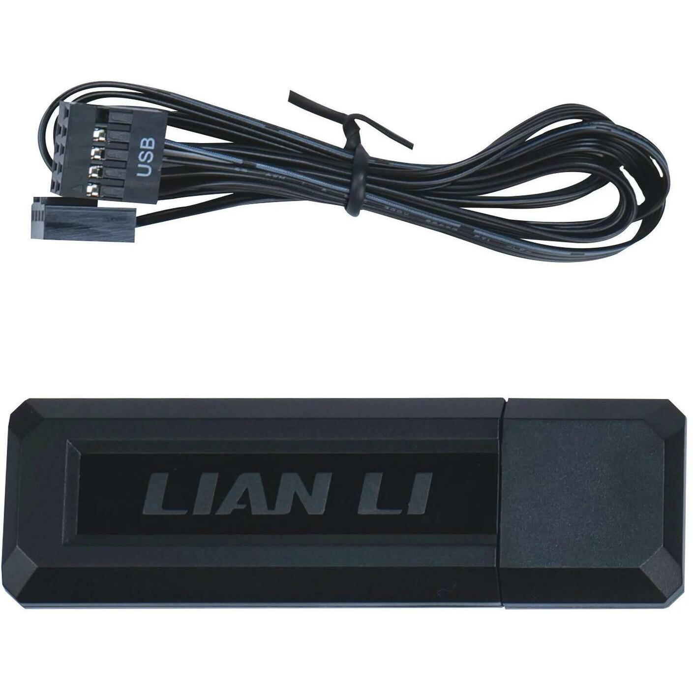 Lian-Li UNI FAN Wireless Controler - schwarz (20 Lüfter), Lüftersteuerung, Schwarz