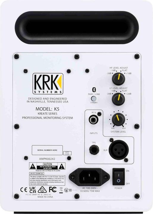 Actual product image KRK Kreate 5 White (Active, 1 pc.)