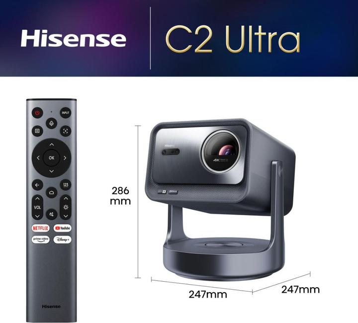 Productafbeelding Hisense C2-Ultra (4K, 3000 lm)