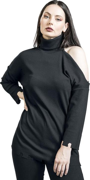 Produktbild Gothicana by EMP Langarmshirt im Destroyed Look (XXL)