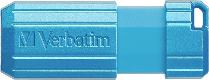 Produktbild Verbatim PinStripe USB-Stick 128 GB USB Typ-A 2.0 Blau (128 GB, USB-A)