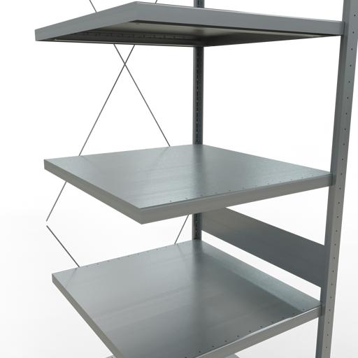 Actual product image Schulte Lagertechnik MULTIplus250 boltless bay system with cross brace