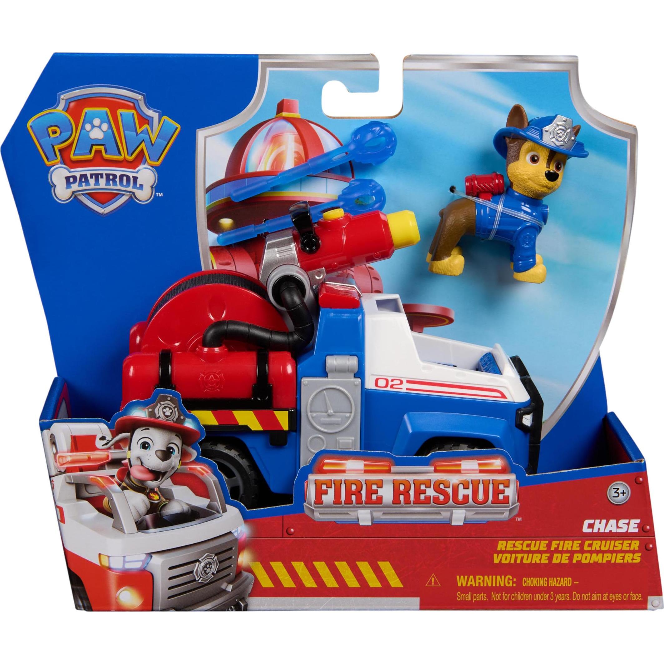Paw Patrol Multicolore Inseguimento Di Un Veicolo Dei Vigili Del Fuoco