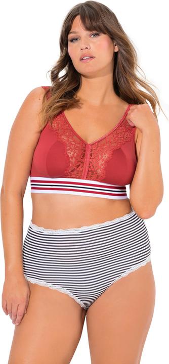 Immagine prodotto Ulla Popken Maxi slip in confezione da tre con orli con pizzo (58, confezione da 3)