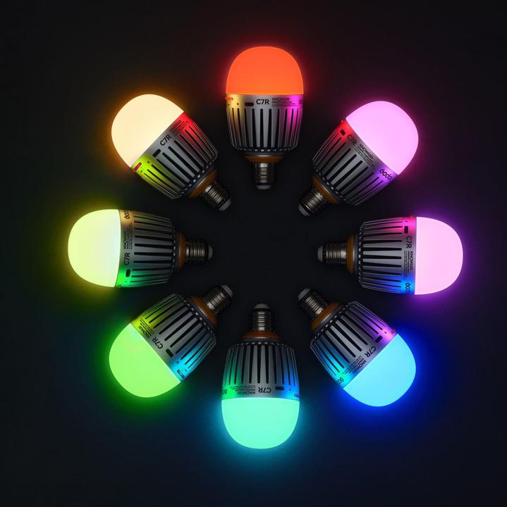 Produktbild Godox KNOWLED RGBWW C10R Creative Bulb 8 Light Kit(E27)