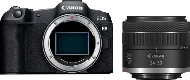 Actual product image Canon EOS R8 Kit - (EU) (24 - 50 mm, 24.20 Mpx, Full frame)