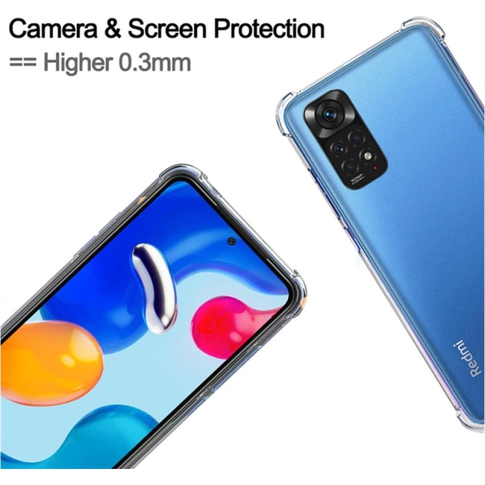Thumbnail - Screenguard Xiaomi Redmi Note 11S Hülle Crystal Soft Airbag Bumper (Xiaomi Redmi Note 11S), Smartphone Hülle, Transparen...