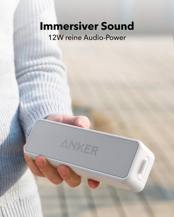 Actual product image Anker Bluetooth-Lautsprecher SoundCore 2 (24 h, Rechargeable battery operated)